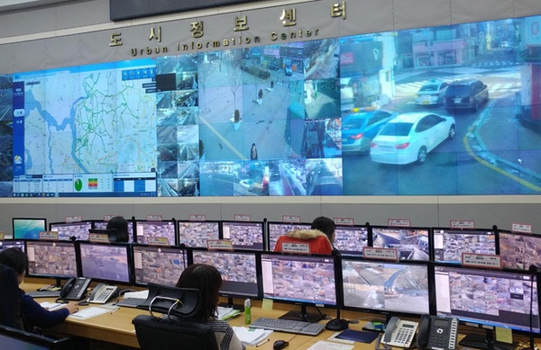 ▲ 시민속의 안전 버팀목 파주 CCTV 통합관제센터