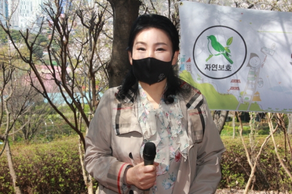 ▲ 자연보호 부천시협의회 이사로 위촉된 김미선 교수