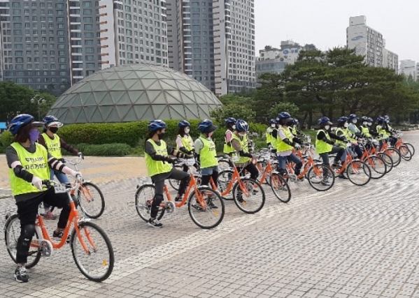 ▲부천시 ‘시민 자전거 학교’ 운영